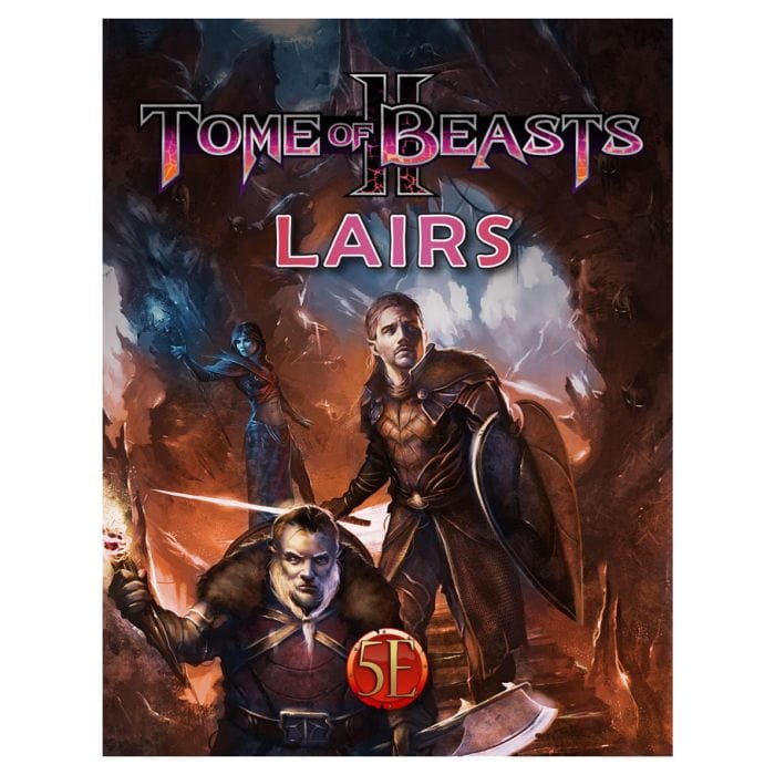 Kobold Press D&D 5E: Tome of Beasts II Lairs - Lost City Toys