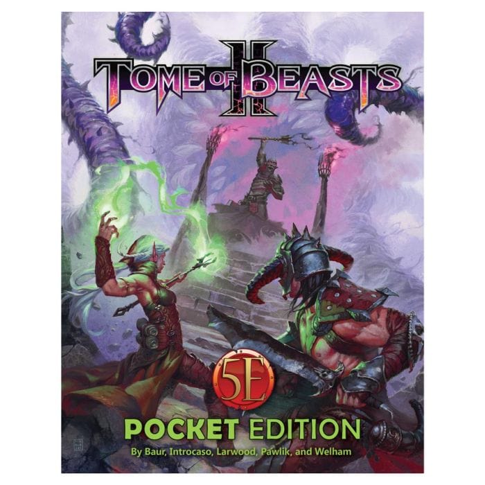 Kobold Press D&D 5E: Tome of Beasts II Pocket Edition - Lost City Toys