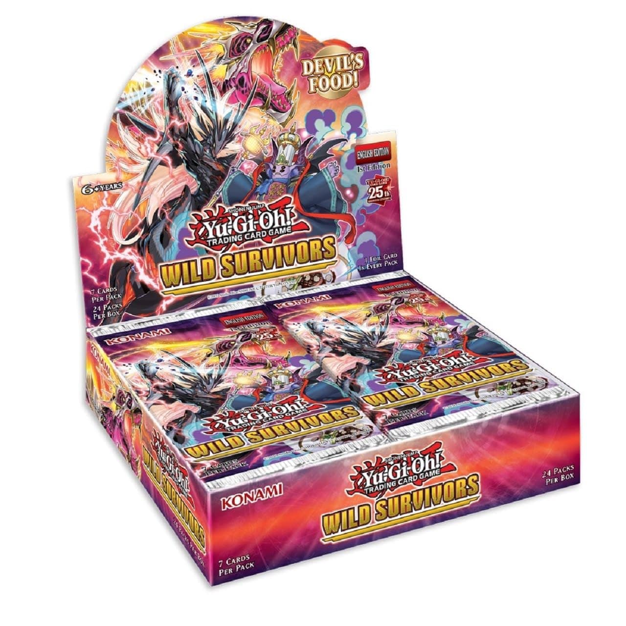 Konami Digital Entertainment Yu - Gi - Oh! TCG: Wild Survivors Booster Display (24) - Lost City Toys