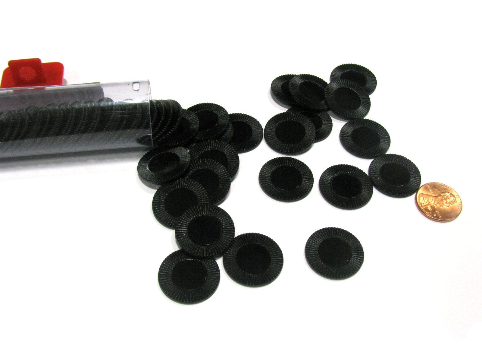 Koplow Games Accessories Koplow Games Mini Poker Chip Tube - Black (50)