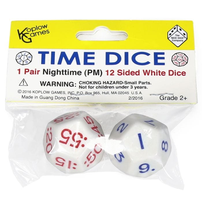 Koplow Time Dice Nighttime - Lost City Toys