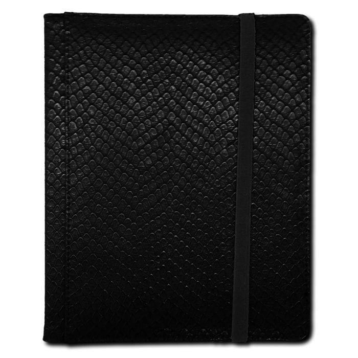 Legion Supplies Binder: 4 - Pocket: Dragon Hide: Black - Lost City Toys