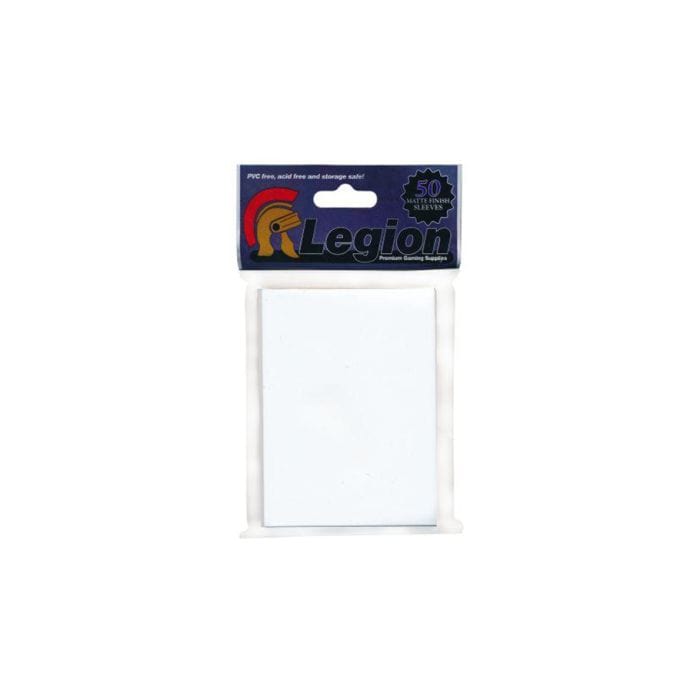 Legion Supplies Deck Protector: Double Matte White (50) - Lost City Toys