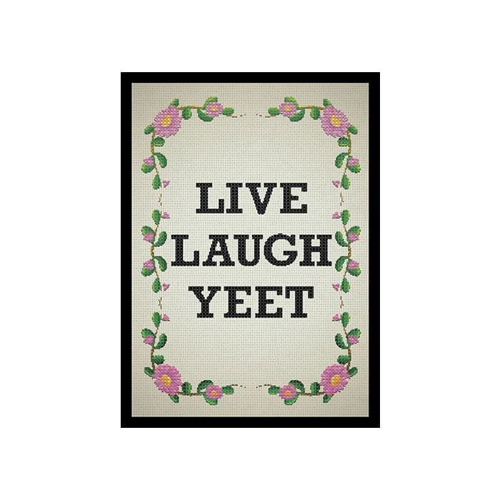 Legion Supplies Deck Protector: Live Laugh Yeet (50) - Lost City Toys