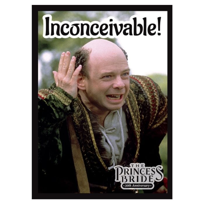 Legion Supplies Deck Protector: The Princess Bride: Inconceivable (50) - Lost City Toys