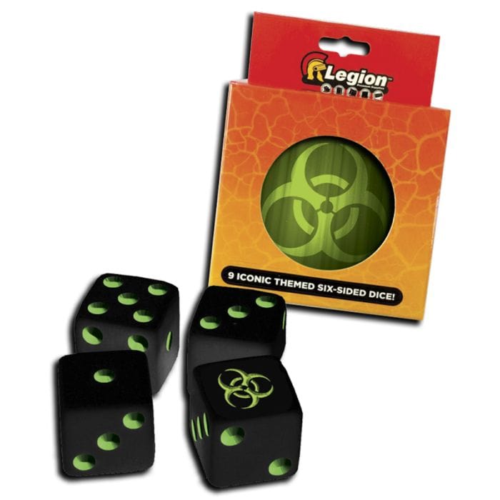 Legion Supplies Iconic Dice Tins: Biohazzard (9) - Lost City Toys