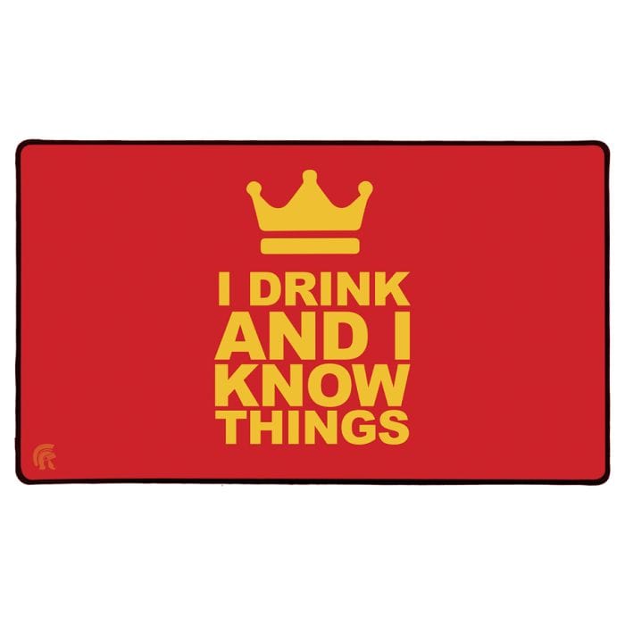 Legion Supplies Playmat: I Drink and I Know Things! - Lost City Toys