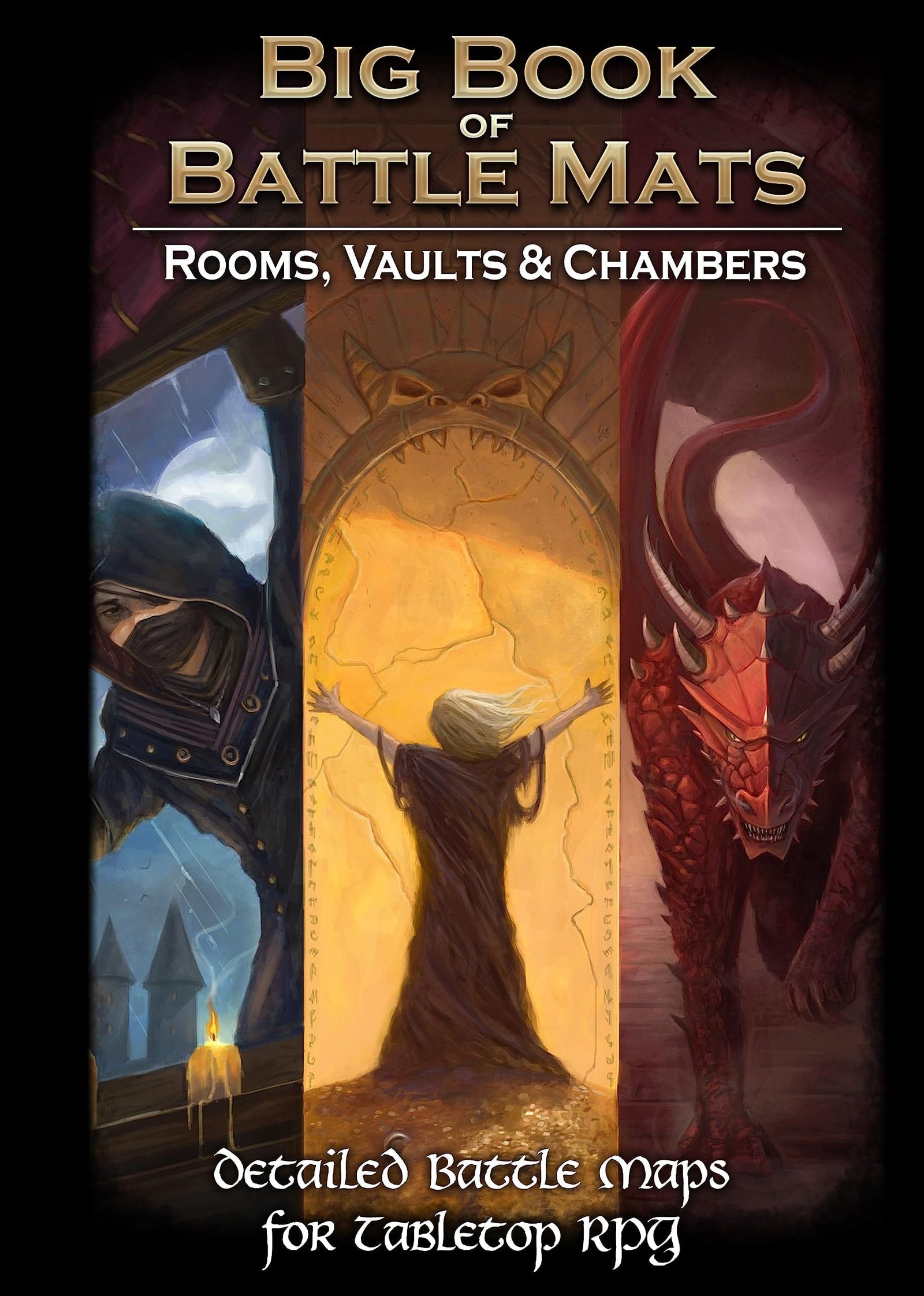 Loke Battle Mats Accessories Loke Battle Mats Big Book of Battle Mats Rooms Vaults & Chambers