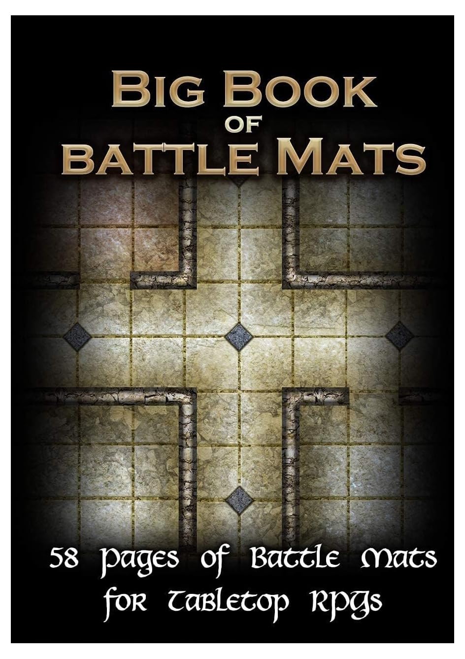 Loke Battle Mats Battle Mats: Big Book of Battle Mats - Lost City Toys