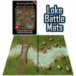 Loke Battle Mats Battle Mats: Giant Book of Battle Mats Revised - Lost City Toys