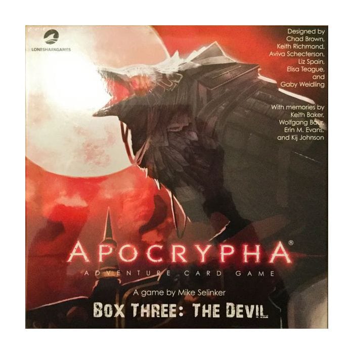 Lone Shark Games Apocrypha Adventure Card Game: The Devil - Lost City Toys