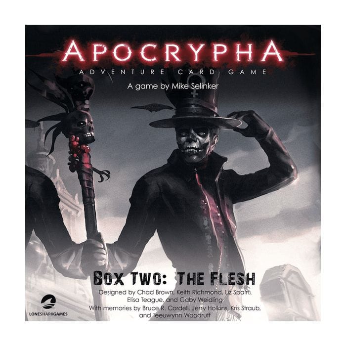 Lone Shark Games Apocrypha Adventure Card Game: The Flesh - Lost City Toys