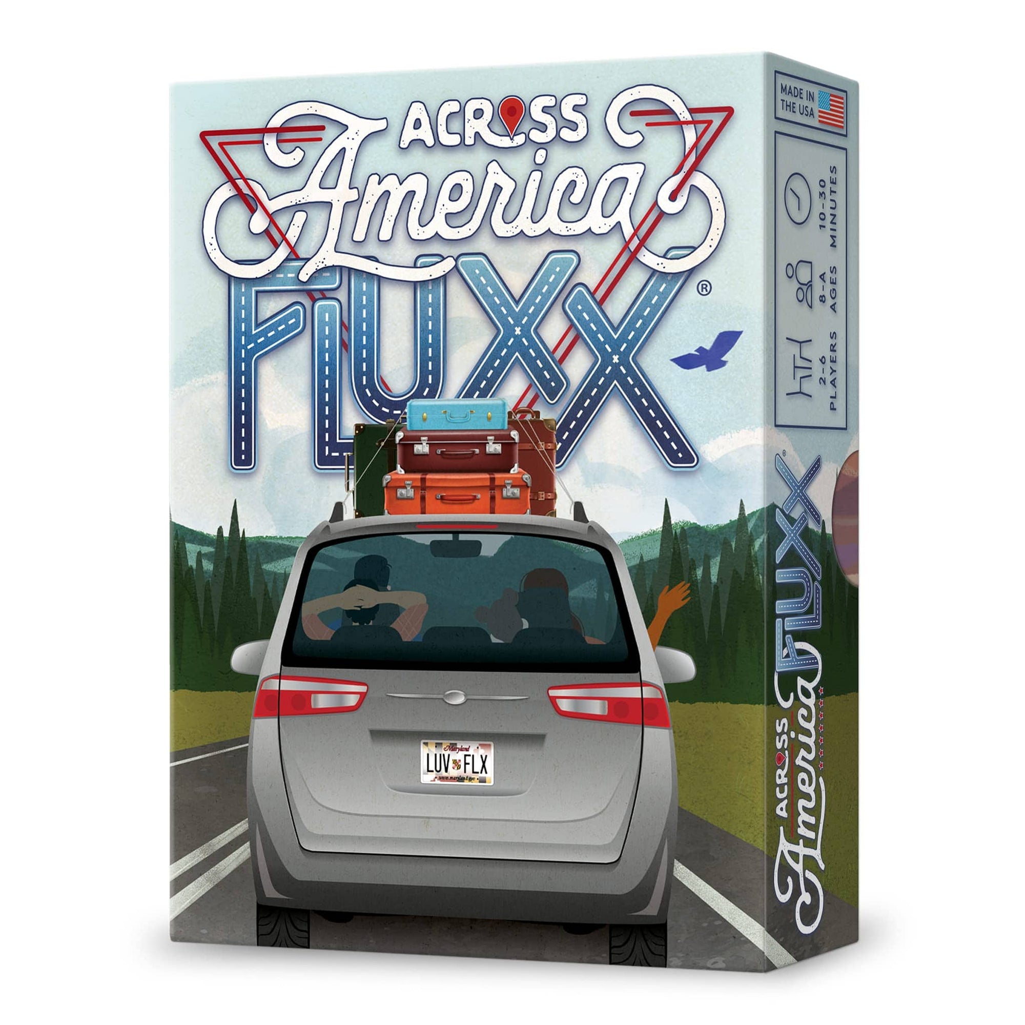 Looney Labs Across America Fluxx (DISPLAY 6) - Lost City Toys