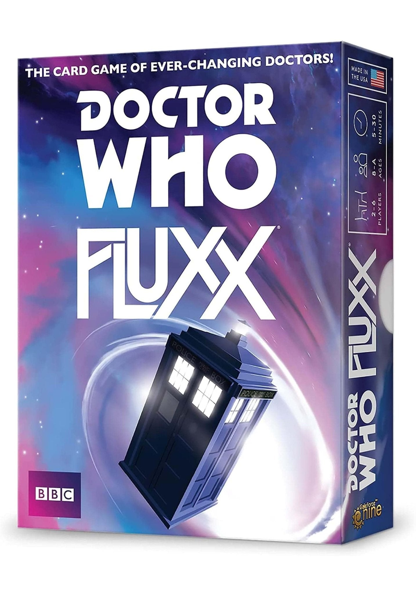 Looney Labs Doctor Who Fluxx (DISPLAY 6) - Lost City Toys