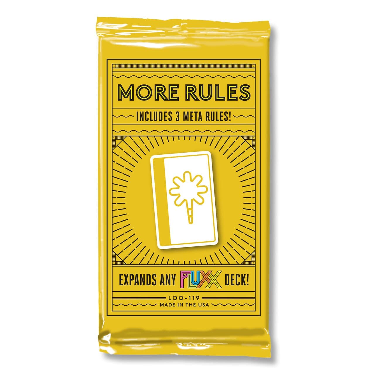 Looney Labs Fluxx: More Rules Expansion Deck - Lost City Toys