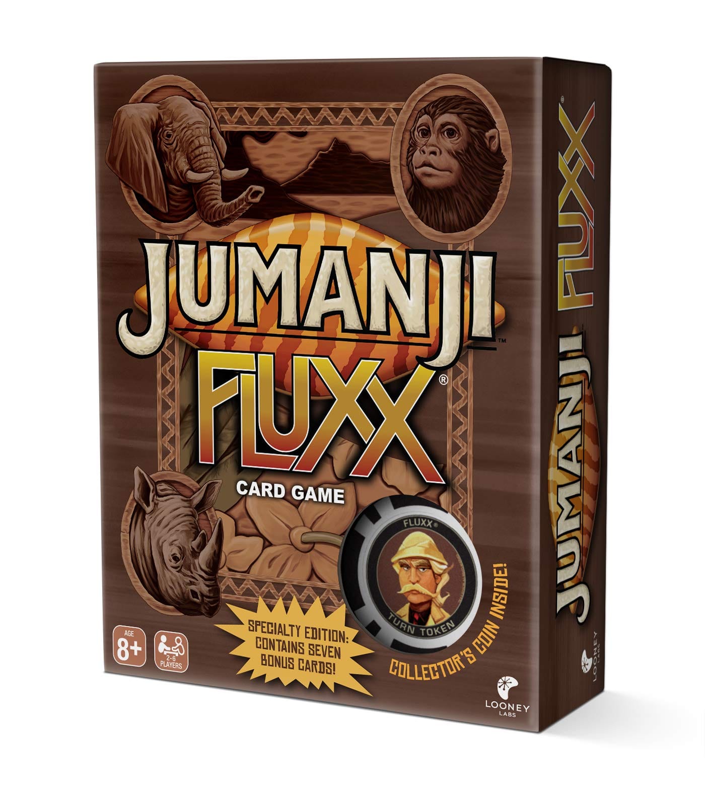 Looney Labs Jumanji Fluxx Specialty Edition - Lost City Toys