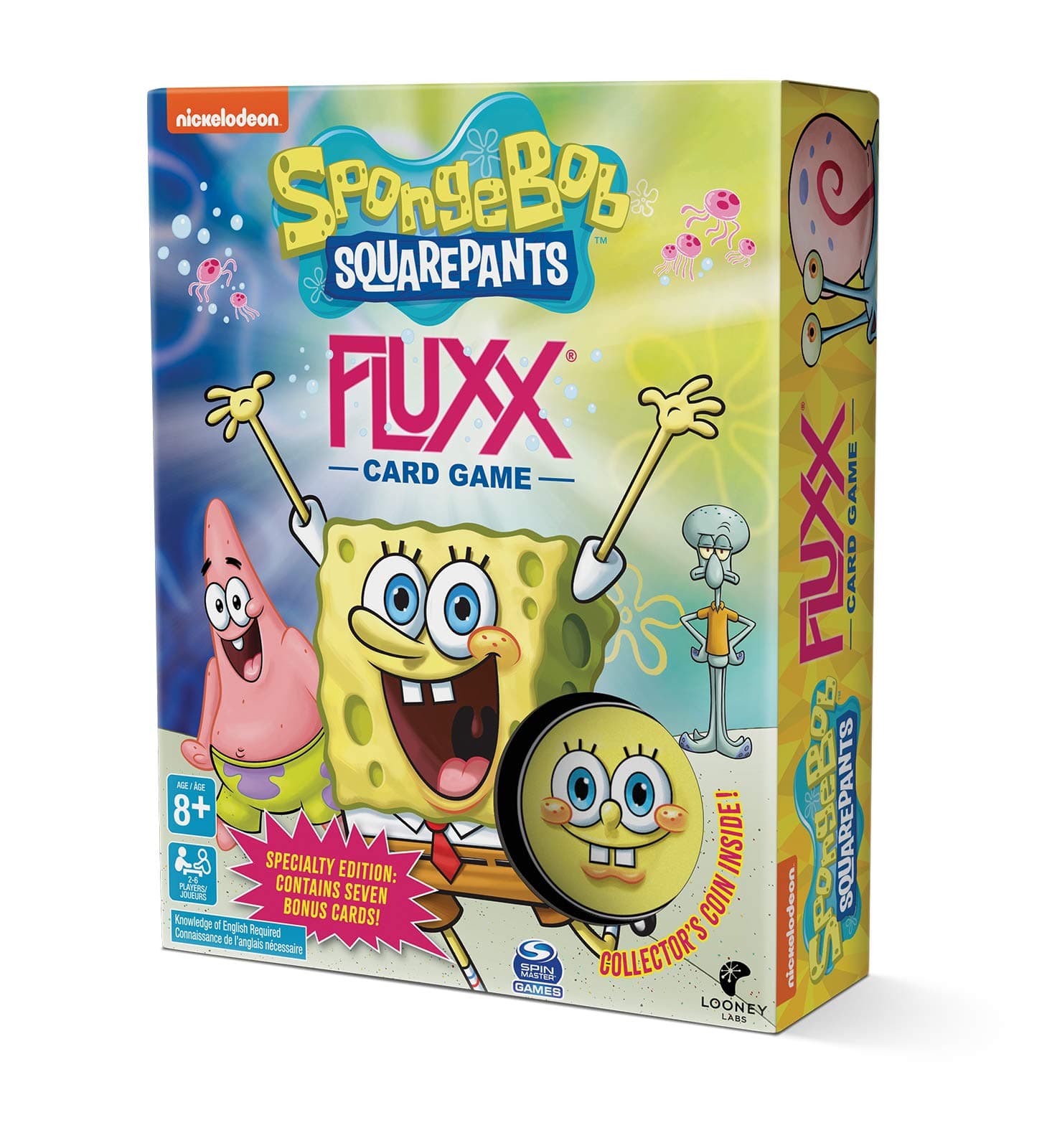 Looney Labs SpongeBob Fluxx - Specialty Edition - Lost City Toys