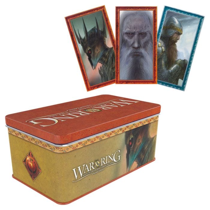 Lord of the Rings: War of the Ring Card Box and Sleeves: Witch - King Edition - Lost City Toys