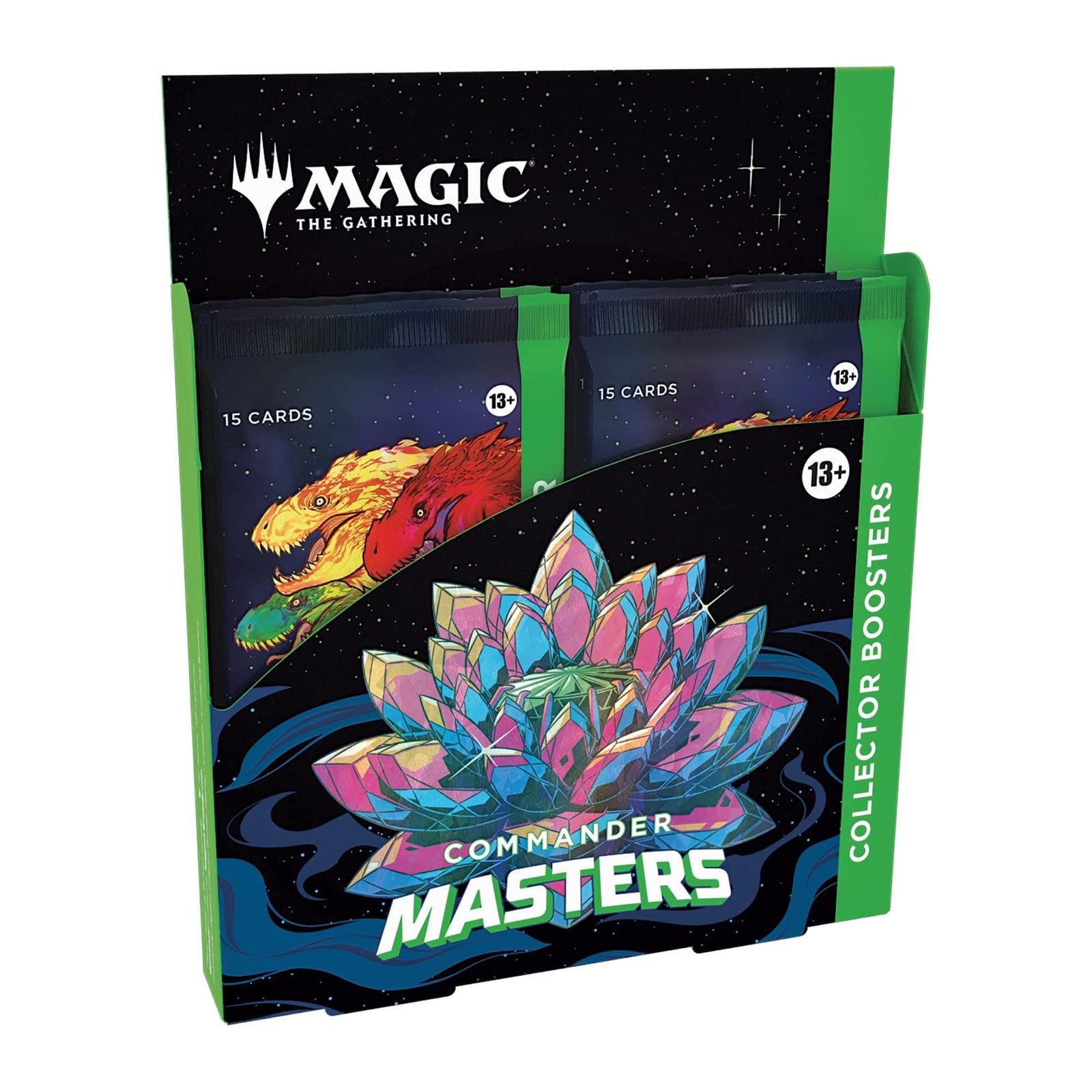 Magic the Gathering CCG: Commander Masters Collector Booster Display (4) - Lost City Toys