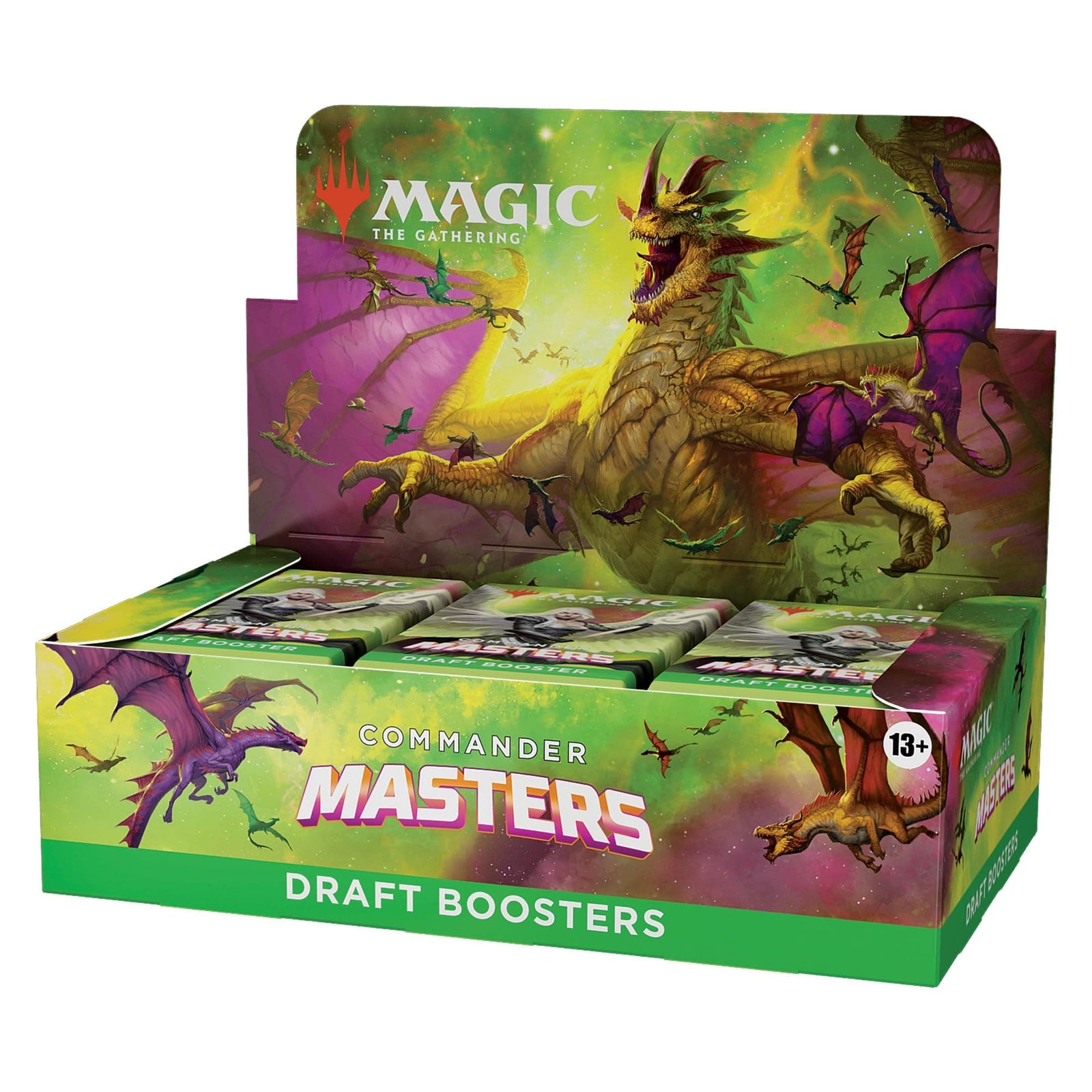 Magic the Gathering CCG: Commander Masters Draft Booster Display (24) - Lost City Toys