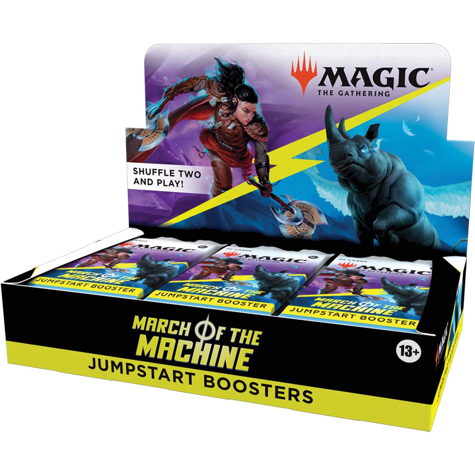 Magic the Gathering CCG: March of the Machines Jumpstart Booster Display (18) - Lost City Toys