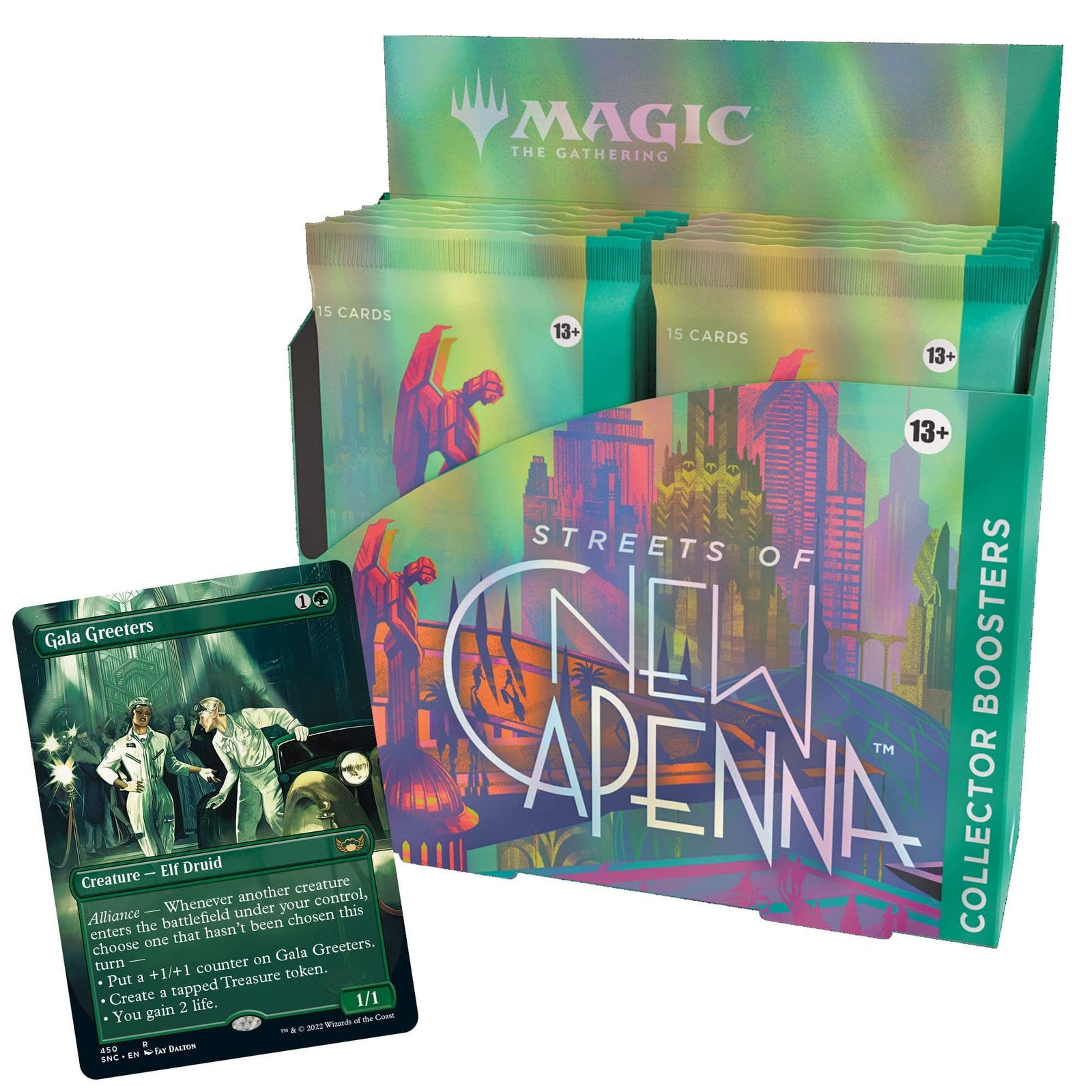 Magic the Gathering CCG: Streets of New Capenna Collector Booster Display (12) - Lost City Toys