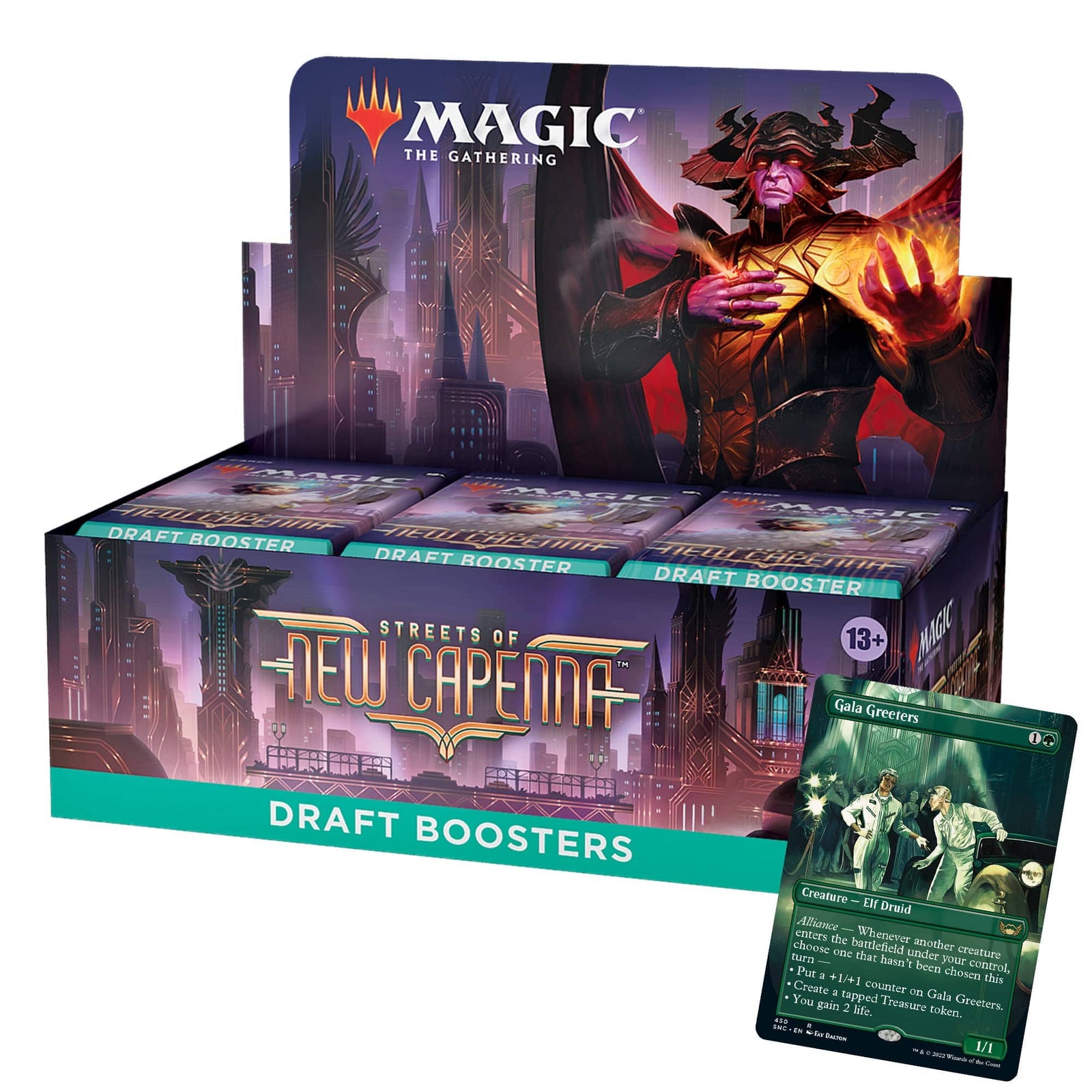 Magic the Gathering CCG: Streets of New Capenna Draft Booster Display (36) - Lost City Toys
