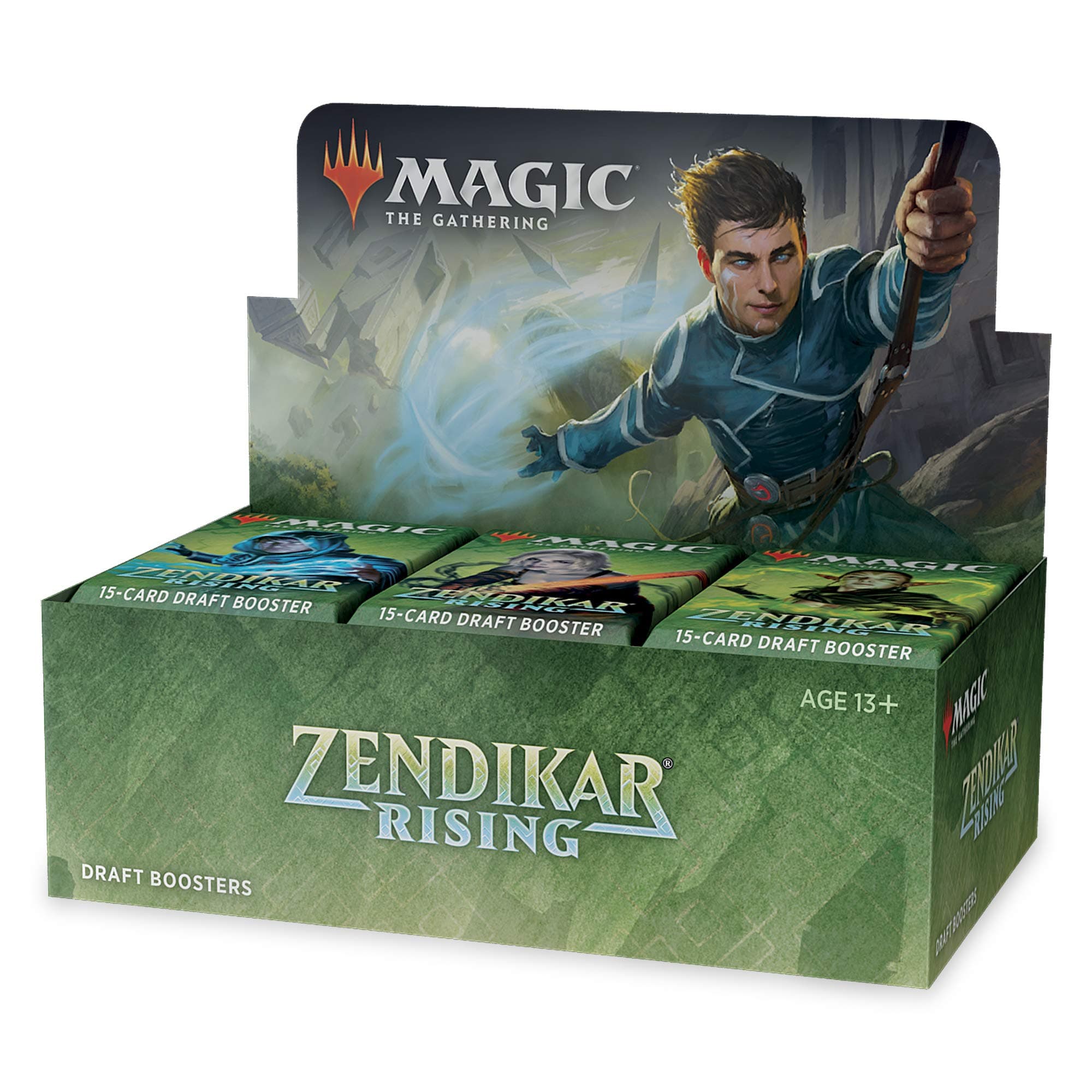 Magic the Gathering CCG: Zendikar Rising Draft Booster Display (36) - Lost City Toys
