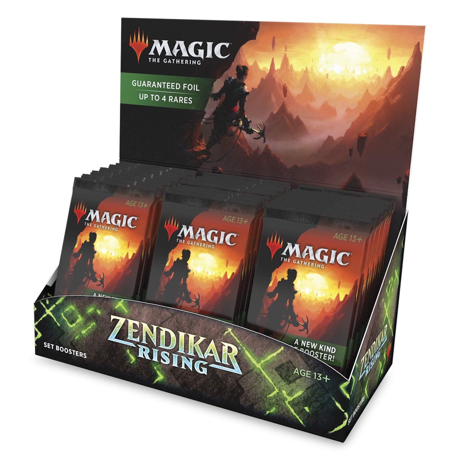 Magic the Gathering CCG: Zendikar Rising Set Booster Display (30) - Lost City Toys