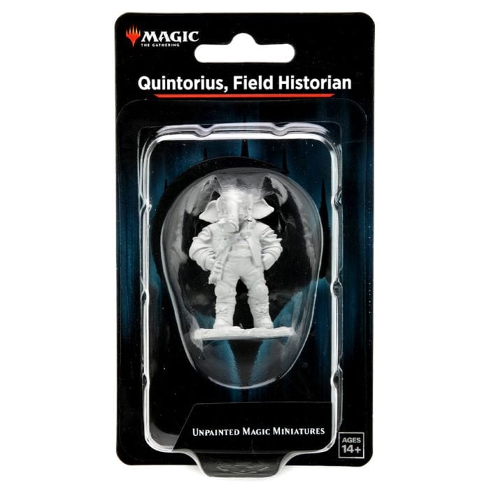Magic the Gathering: Unpainted Miniatures: Quintorius, Field Historian Wave 15 - Lost City Toys