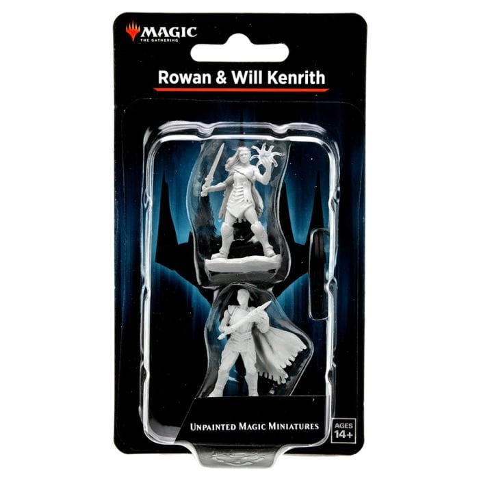 Magic the Gathering: Unpainted Miniatures: Rowan Kenrith & Will Kenrith Wave 15 - Lost City Toys
