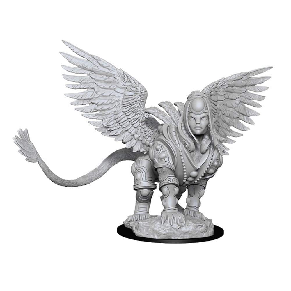 Magic the Gathering Unpainted Miniatures: W01 Isperia, Law Incarnate (Sphinx) - Lost City Toys