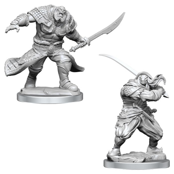 Magic the Gathering: Zurgo Helmsmasher & Unyielding Krumar Wave 4 (Unpainted) - Lost City Toys