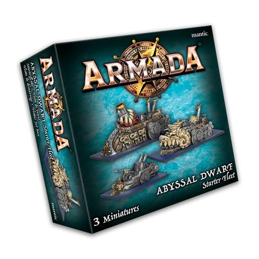 Mantic Entertainment Armada: Abyssal Dwarf Starter - Lost City Toys