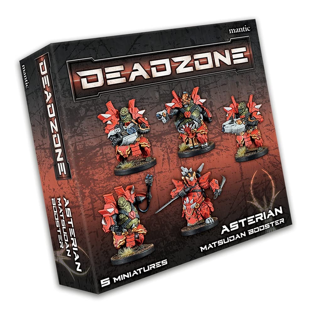 Mantic Entertainment Deadzone: Asterian Matsudan Booster - Lost City Toys