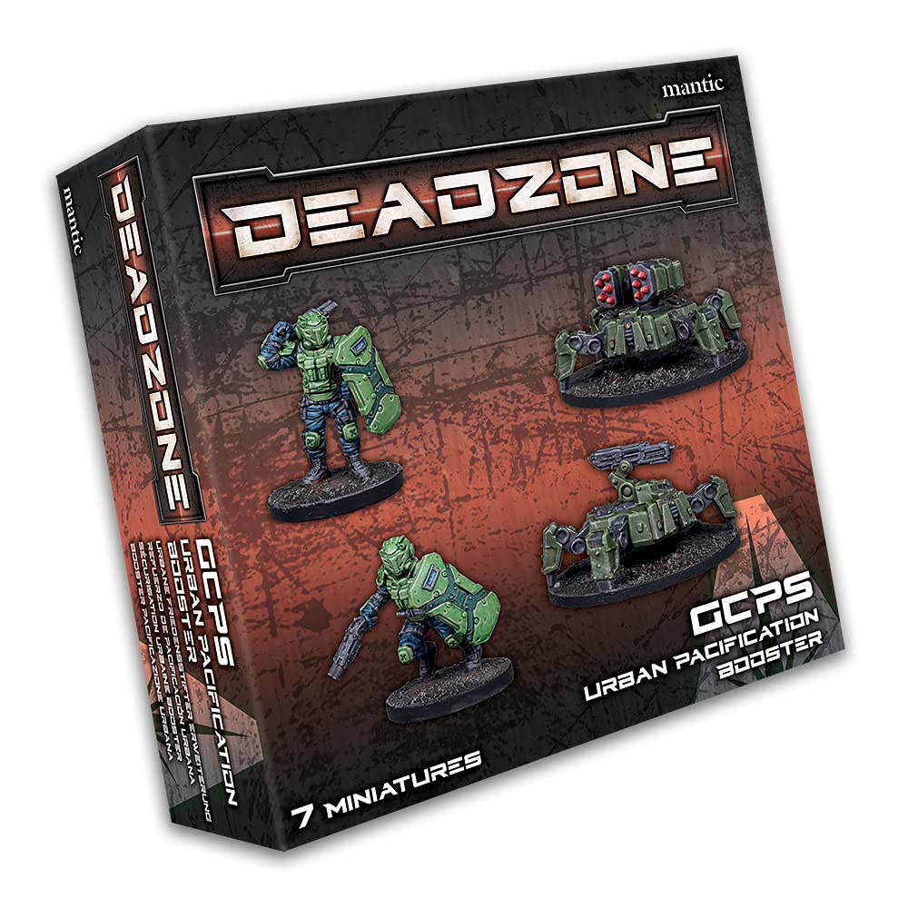 Mantic Entertainment Deadzone: GCPS Urban Pacification Booster - Lost City Toys