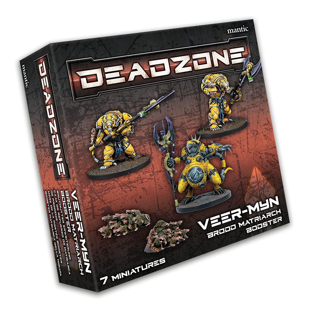 Mantic Entertainment Deadzone: Veer - Myn Brood Matriarch Booster - Lost City Toys