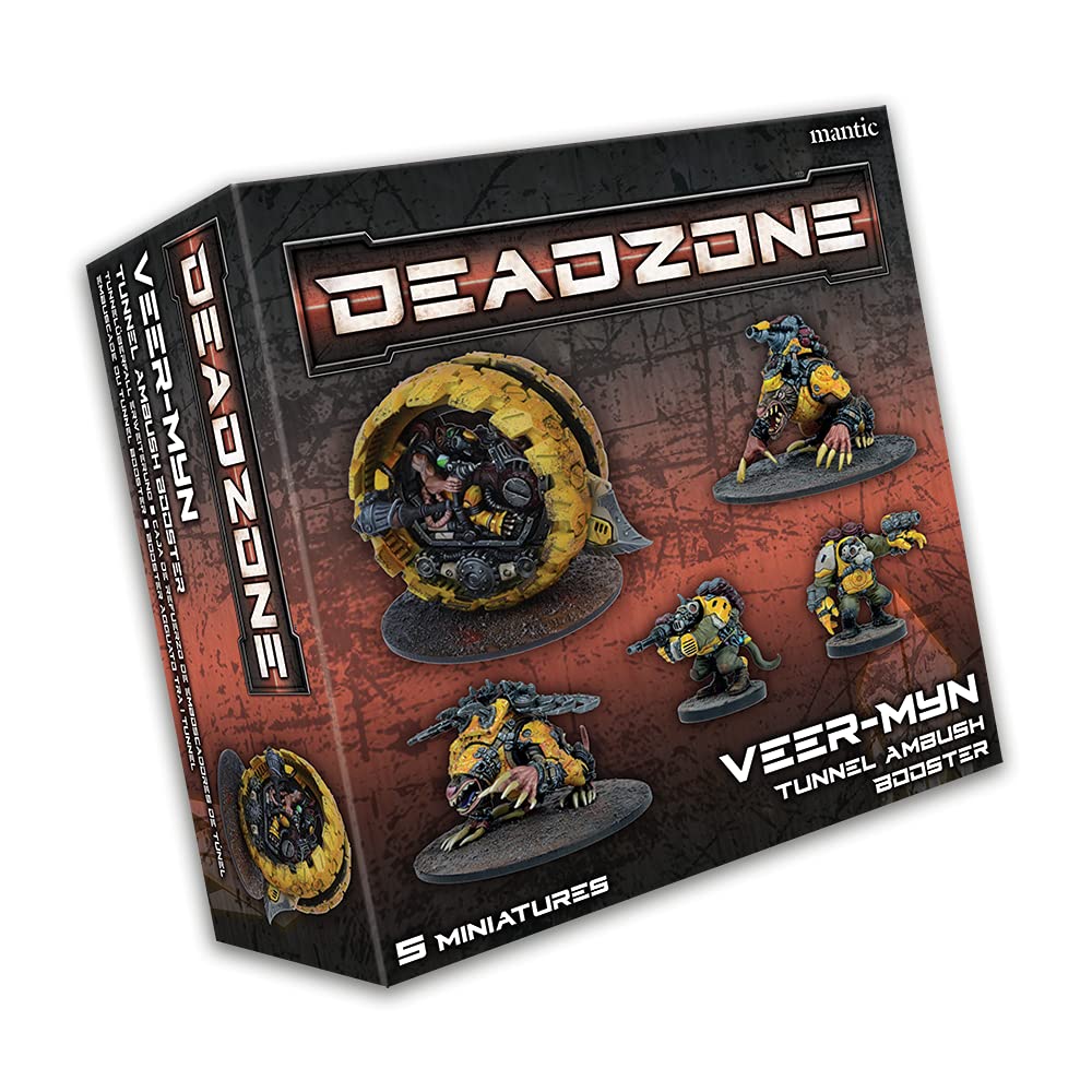 Mantic Entertainment Deadzone: Veer - Myn Tunnel Ambush Booster - Lost City Toys