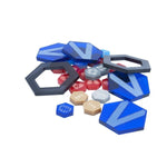 Mantic Entertainment Dreadball: Xtreme Premium Acrylic Counters (Blue) - Lost City Toys