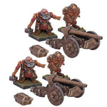 Mantic Entertainment Kings of War: Dwarf Ironbelcher Battery (4+2wm) - Lost City Toys