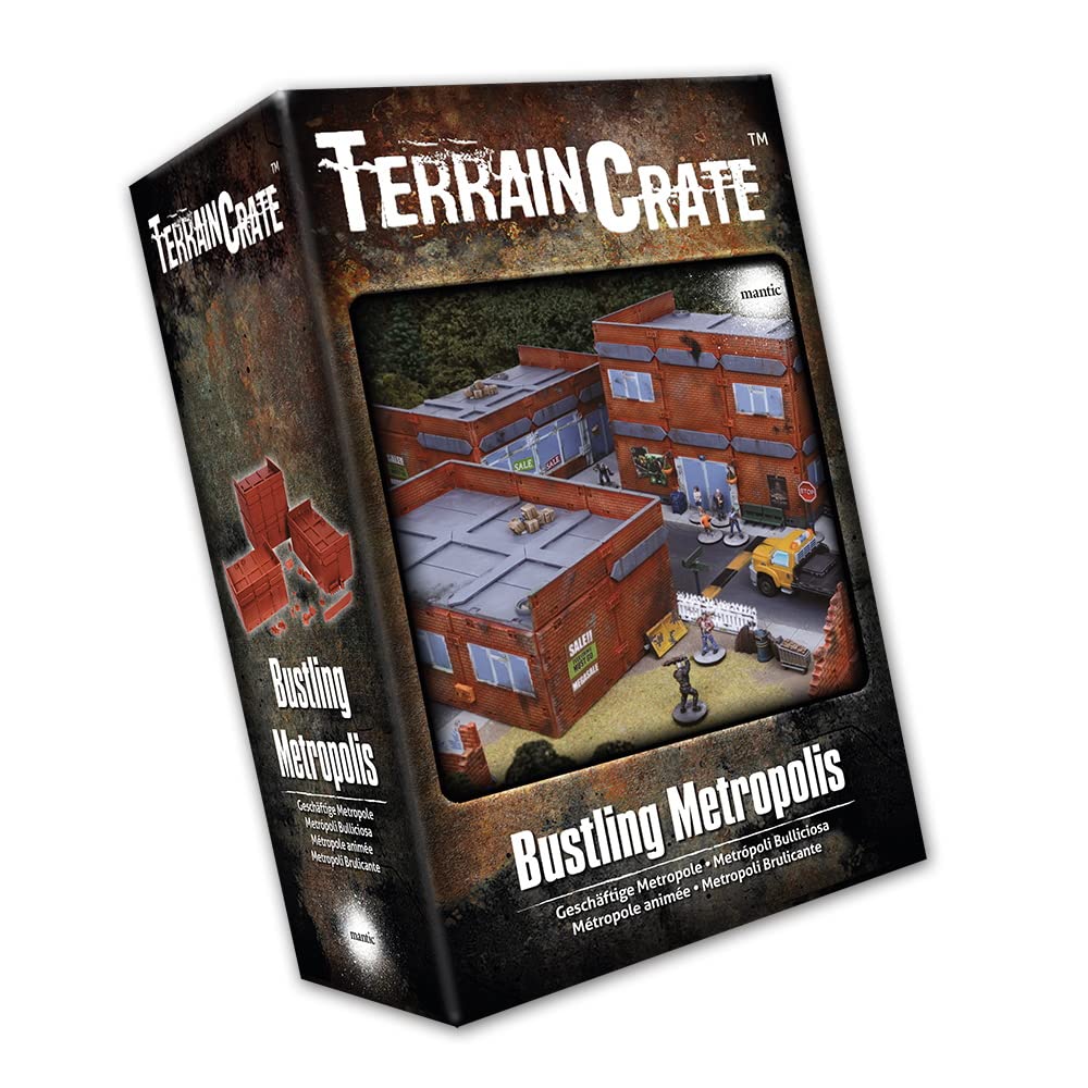 Mantic Entertainment TerrainCrate: Bustling Metropolis - Lost City Toys