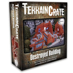 Mantic Entertainment TerrainCrate: Destroyed Building - Lost City Toys