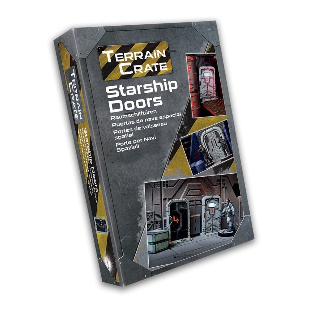 Mantic Entertainment TerrainCrate: Starship Doors (Mantic Essentials) - Lost City Toys