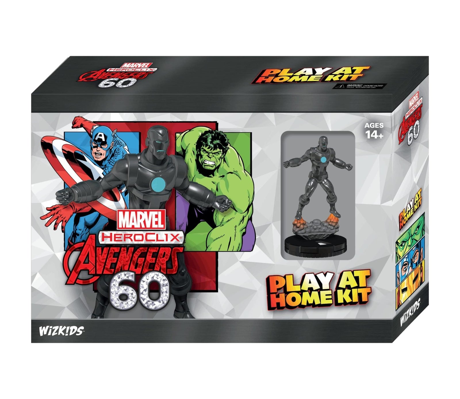 Marvel HeroClix: Avengers 60th Anniversary Play at Home Kit Iron Man - Lost City Toys