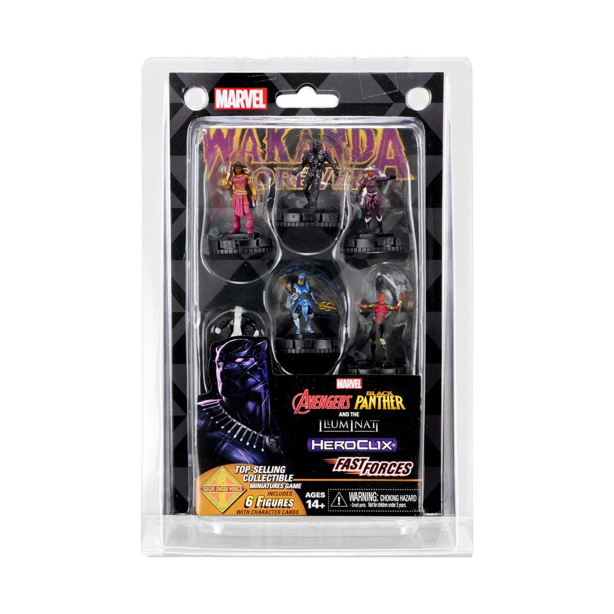Marvel HeroClix: Avengers Black Panther and the Illuminati Fast Forces - Lost City Toys