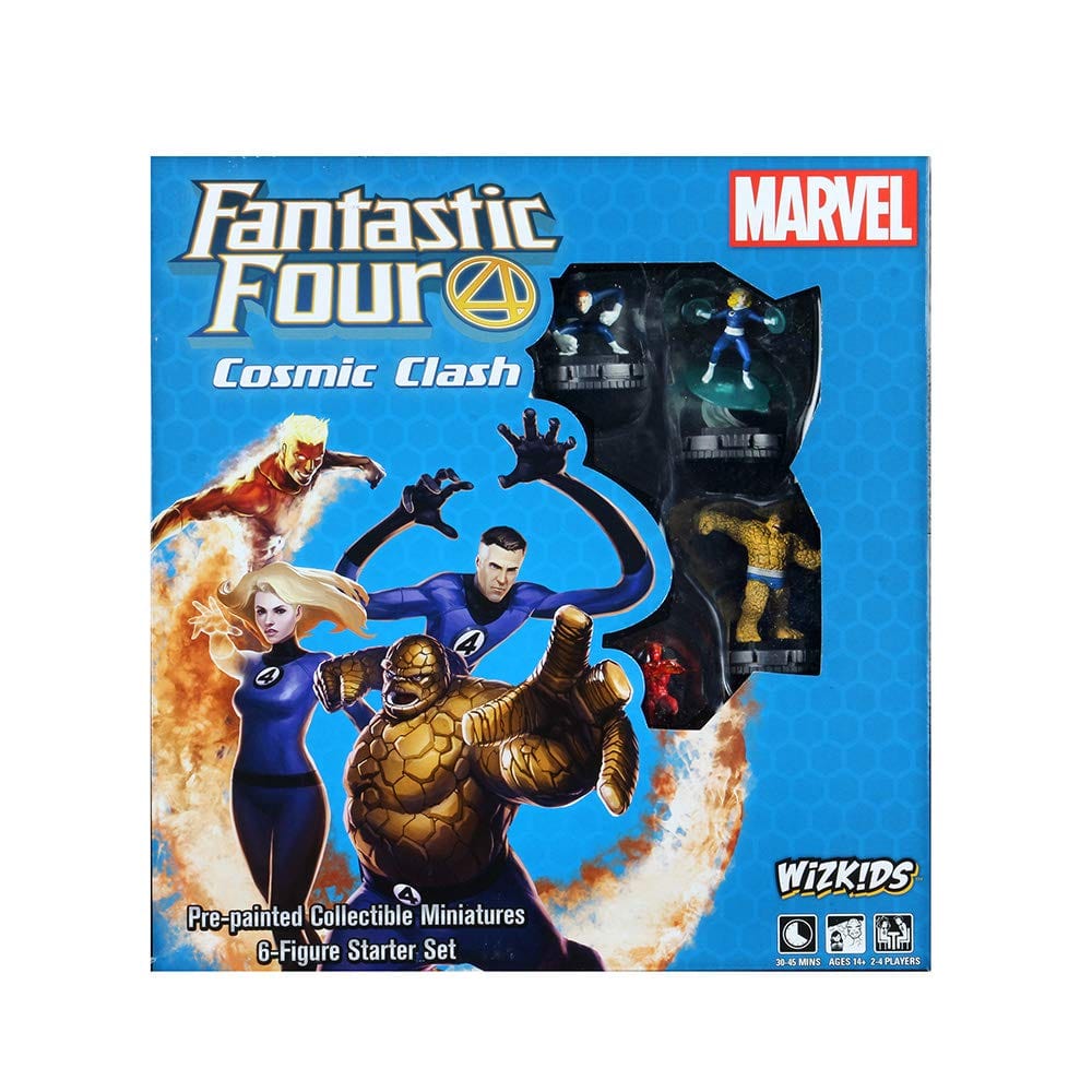 Marvel HeroClix: Fantastic Four Cosmic Clash Starter Set (6 - Figure Starter Set) - Lost City Toys