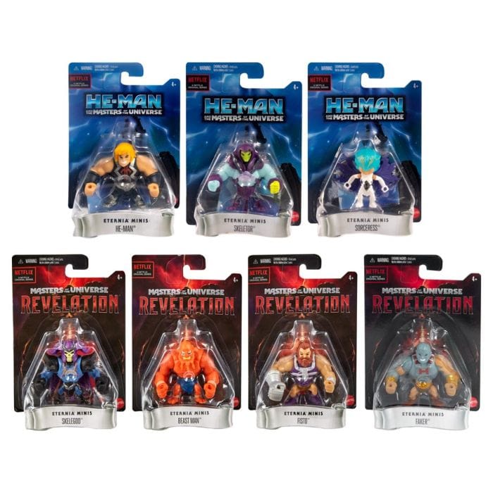 Master of the Universe: Origins Mini Figure Blister Assortment (Pack of 10) - Lost City Toys