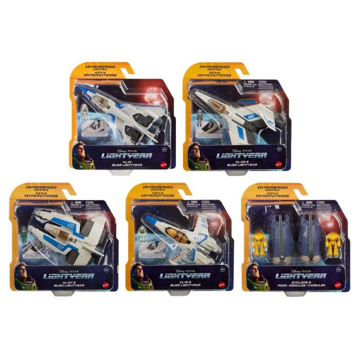 Mattel Lightyear: Hyperspeed Series Assortment (Pack of 6) - Lost City Toys