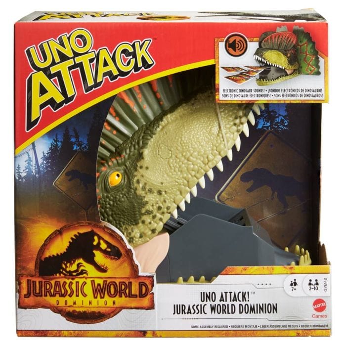 Mattel UNO: Attack: Jurassic World Dominion - Lost City Toys