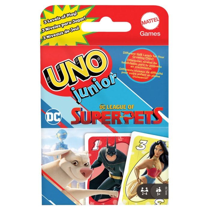 Mattel UNO: Junior: DC League of Superpets - Lost City Toys